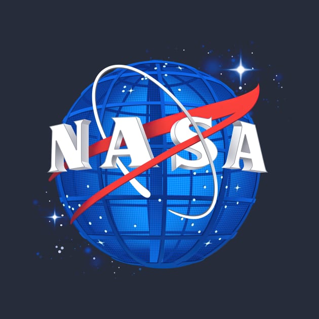 NASA LOGO 3D LATTICE by Teegraph