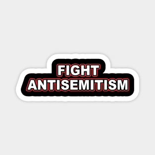 Fight Antisemitism Fan Magnet