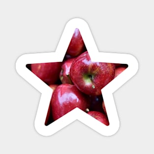 Apple Fruit Star Magnet