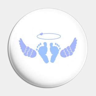 Baby boy angels wings Pin