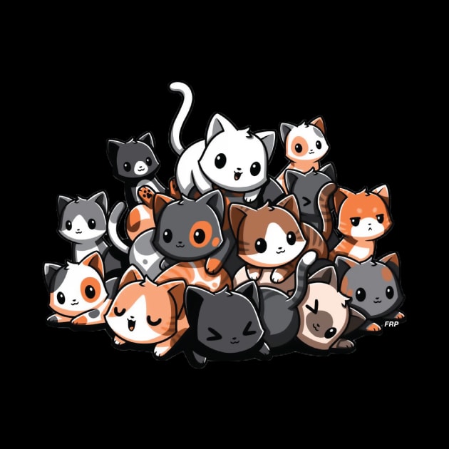Cat Pile by Sweet Miya