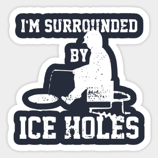 Ice Hole Stickers for Sale