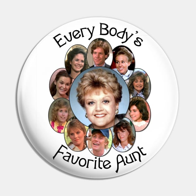 Everybody's Favorite Aunt Jessica Fletcher Pin by MurderSheWatched