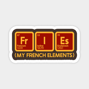 Periodic Fries Magnet