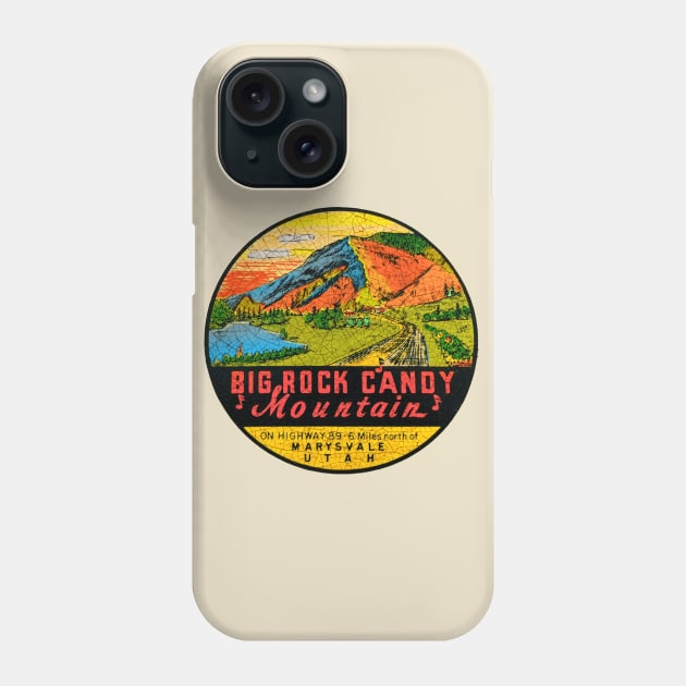 Big Rock Candy Mountain Phone Case by Midcenturydave