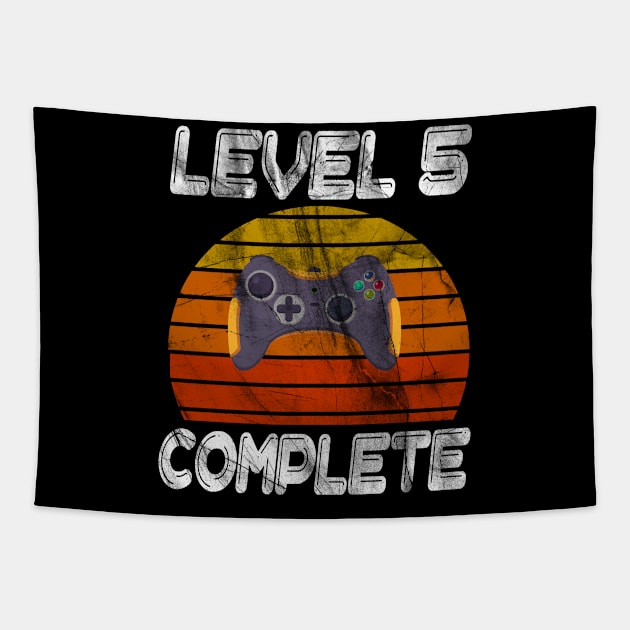 Level 5 complete Gamer Tapestry by positivedesigners