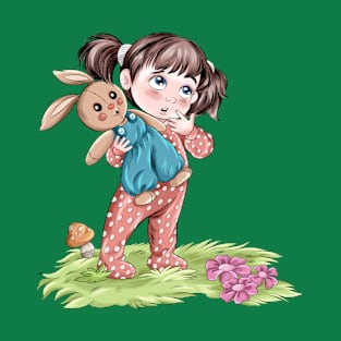 girl bunny shirt T-Shirt