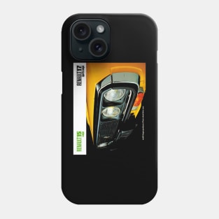 RENAULT 15 and 17  - brochure Phone Case