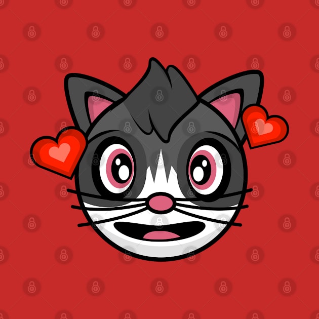 Lovestruck Cat Amanda by MOULE