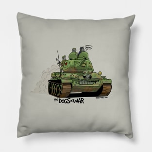 The Dogs of War: T34 Pillow