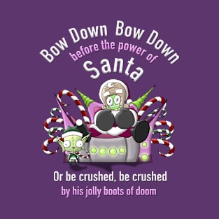 Zim Santa Bow Down T-Shirt