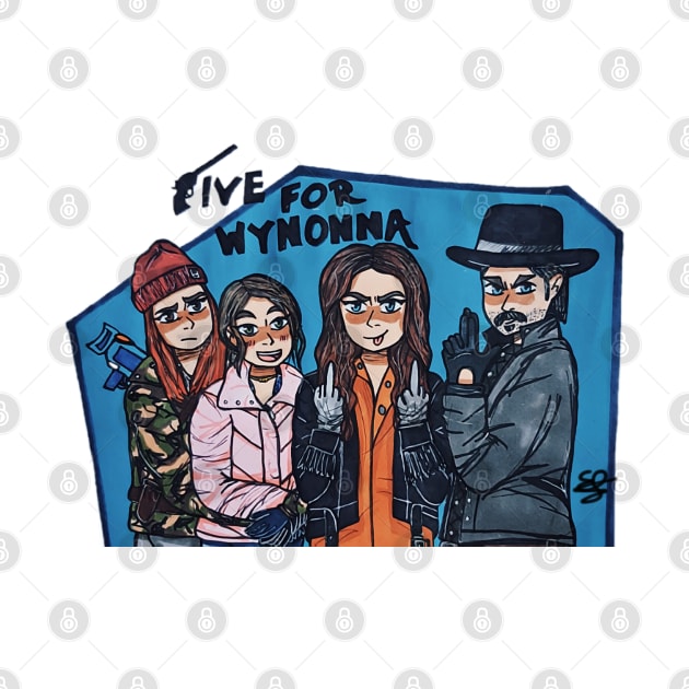 Five For Wynonna by Skip A Doodle