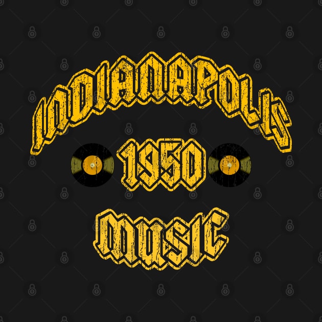 Indianapolis Music 1950 Vintage by tioooo