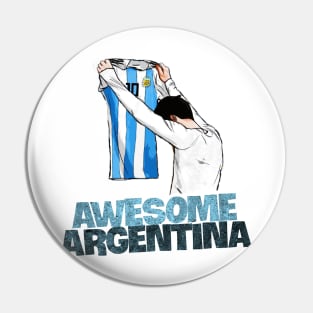 Awesome Argentina Pin