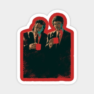 Pulp Fiction Art Print Magnet