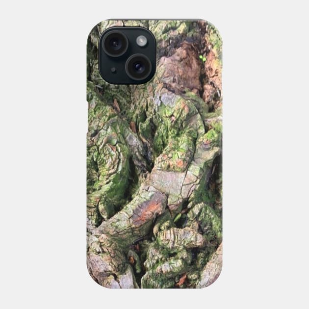 Deeply Green Grooves Phone Case by DeniseMorgan