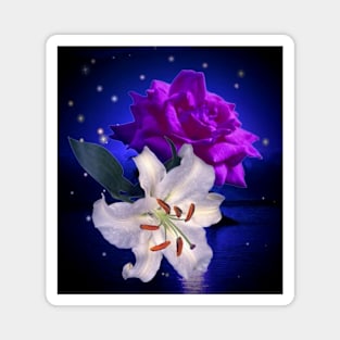 Magic Flowers Magnet