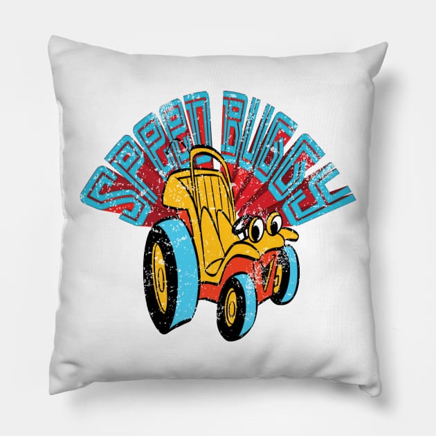 Speed Buggy Pillow by G. Patrick Colvin