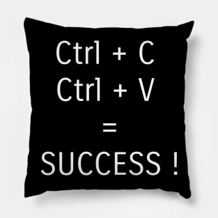 Ctrl + C Well Secret of the Masters Pillow