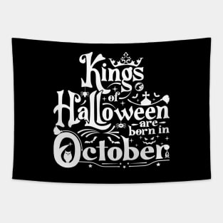 Kings-of-Halloween-are-born-in-October Tapestry