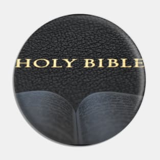 Holy Bible - An Open Book Pin