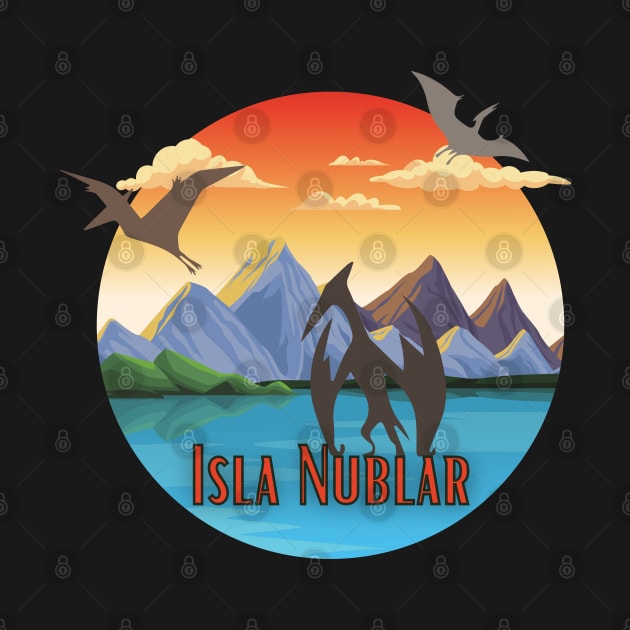 Jurassic Park Isla Nublar by Jurassic Merch