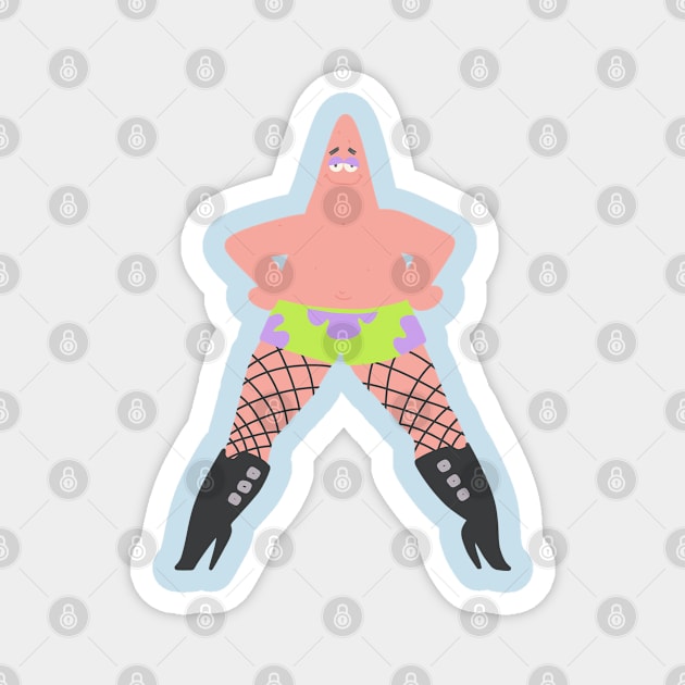 patrick starr sexy boots Magnet by gray-cat