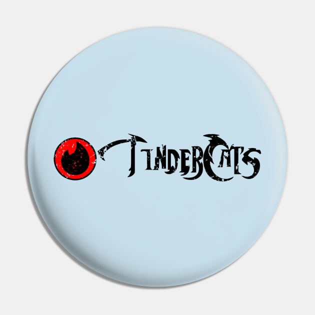 Tindercats Pin by sketchfiles