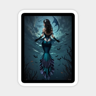 Gothic Beauty Under the Sea Magnet