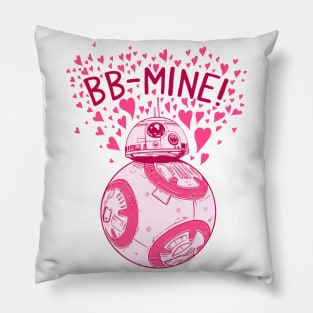 BB mine valentine day Pillow