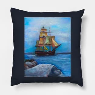 sailboat Pillow