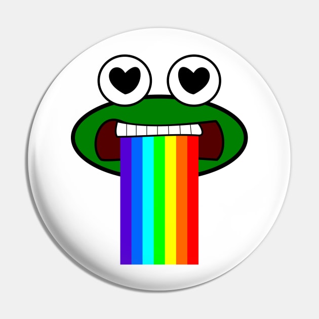 Lovesick Frog Pin by Shrenk