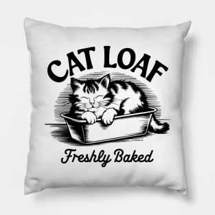 Cat Loaf Freshly Baked Pillow