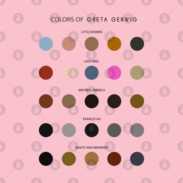 Colors of Greta Gerwig by guayguay