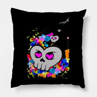 HeartSkulls™️ Love Bomb #2 Pillow