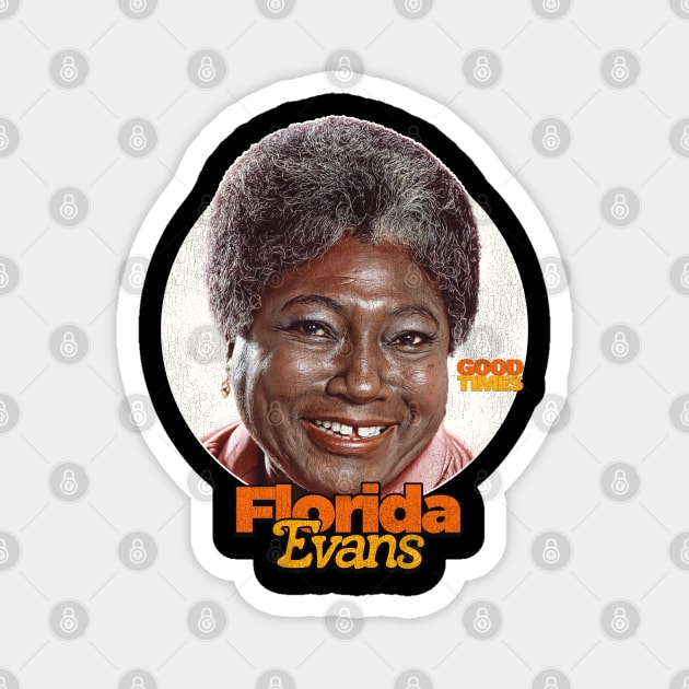 Florida Evans Good Times 70s Sitcom Magnet by darklordpug