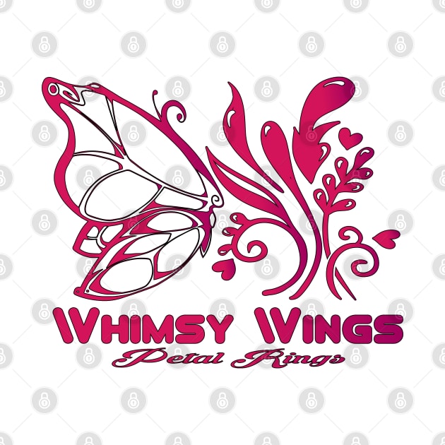 Whimsy Wings Petal Rings Flower Butterfly Nature Lovers by Mirak-store 