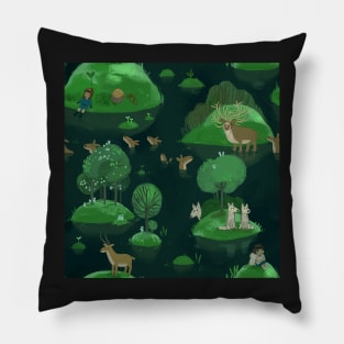 Forest Islands Pillow