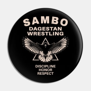 Sambo Dagestan Eagle Pin