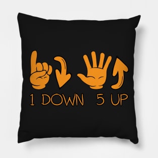 1down5up One Down Five Up Pillow