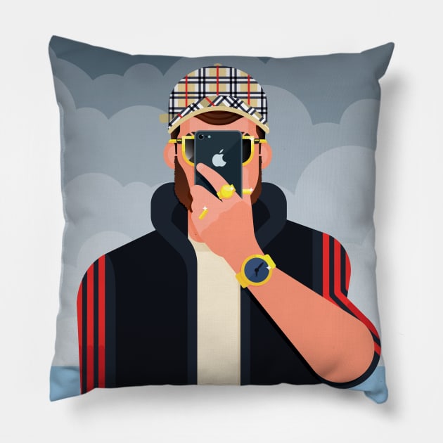 Son of Man Pillow by jamesboast