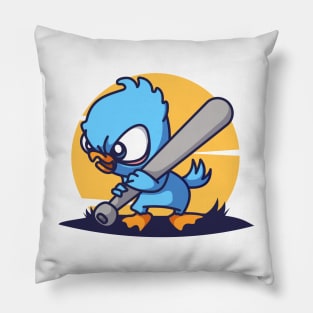 Rampant bird Pillow