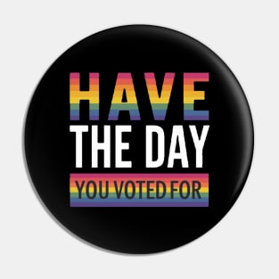 Womens history vote Pin
