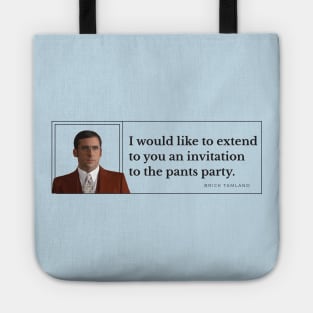 Invitation to the Pants Party Tote