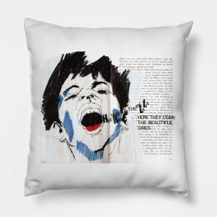 Shouting Man Pillow