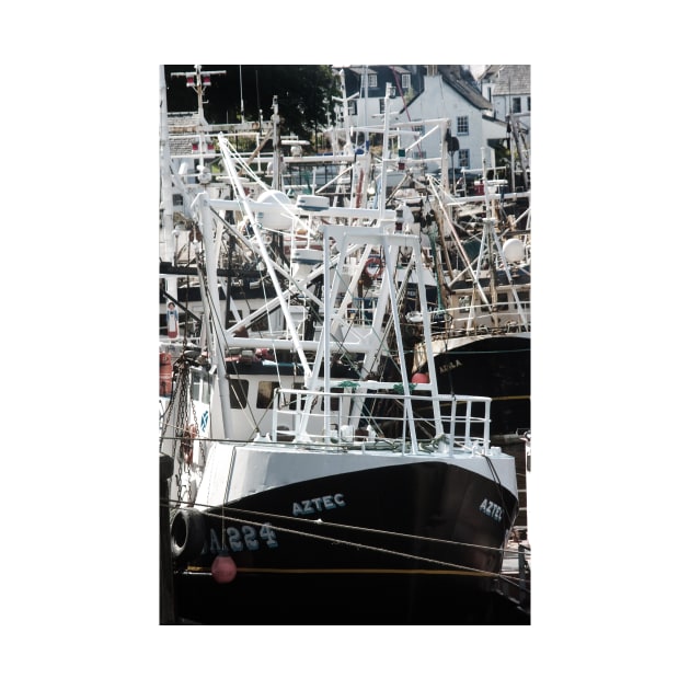 Fishing boats moored in harbour at Kirkcudbright, Scotland by richflintphoto