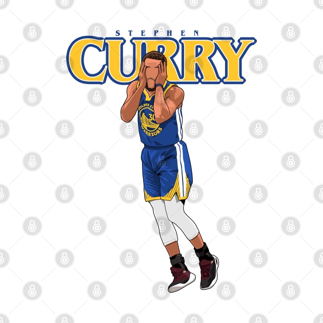 Steph Curry by origin illustrations