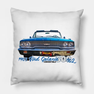 1963 Ford Galaxie 500 XL Convertible Pillow