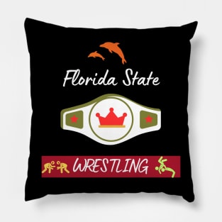 Florida State Wrestling Pillow