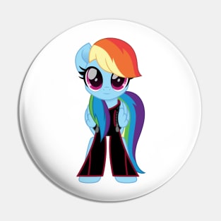 Bad Blood Rainbow Dash Pin